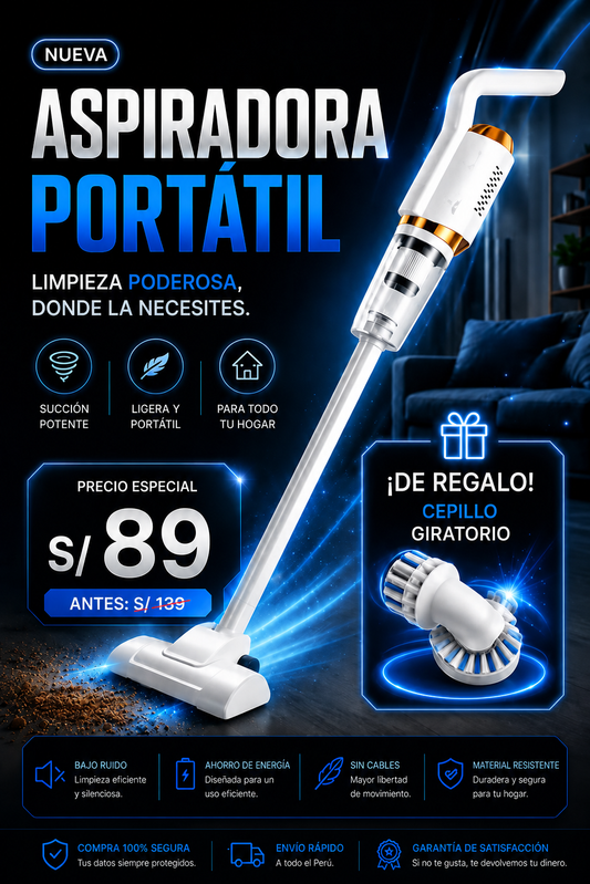 Aspiradora Portatil