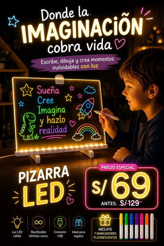 Pizarra Led