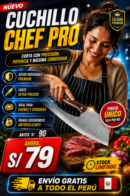 Cuchillo Chef Pro
